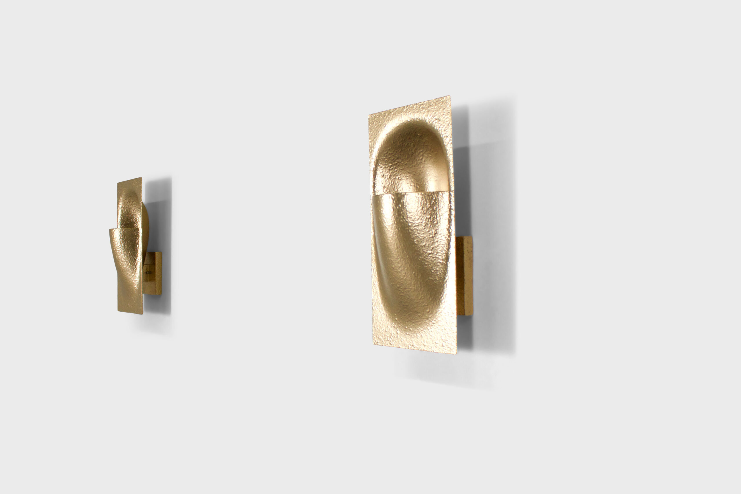 Gold Colored ‘Balance’ Sconces by Bertrand Balas for RAAK Amsterdam