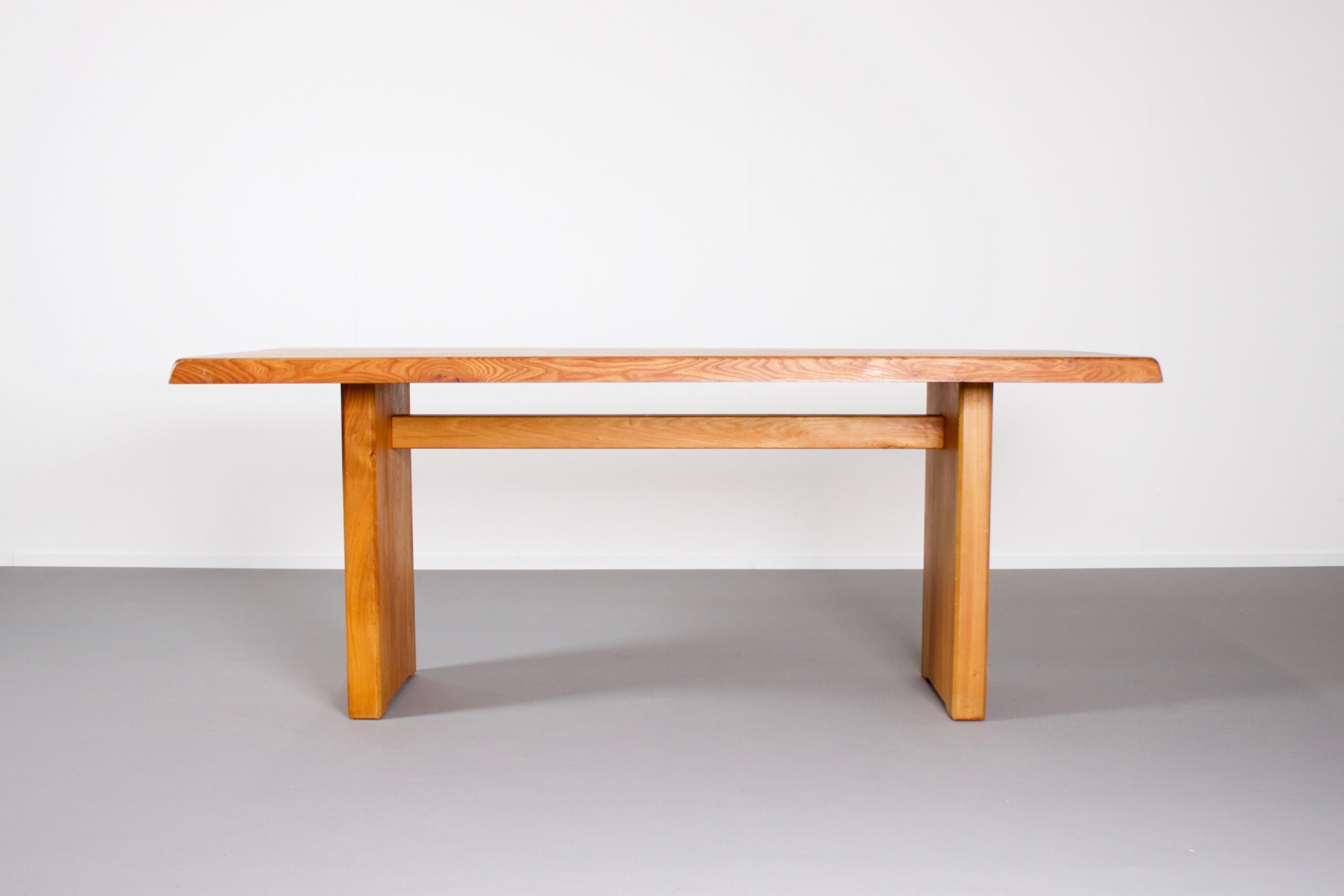 Pierre Chapo T14c Dining Table in Solid Elmwood