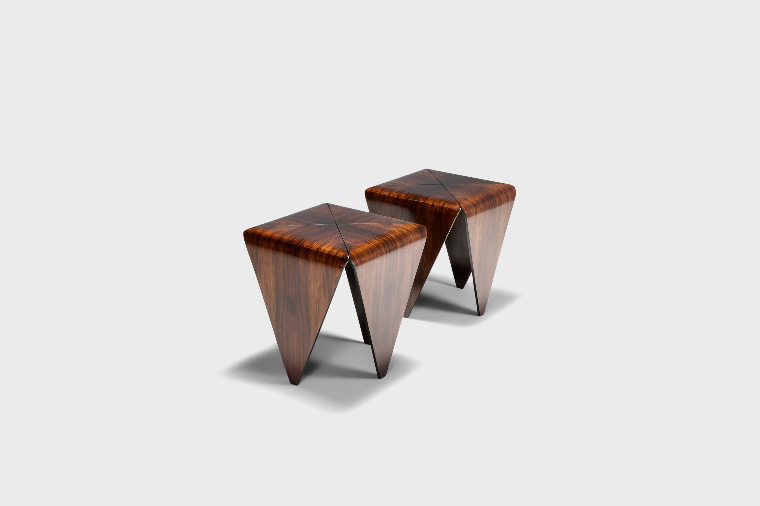 Set of Two Jorge Zalszupin Petalas Tables by L’atelier