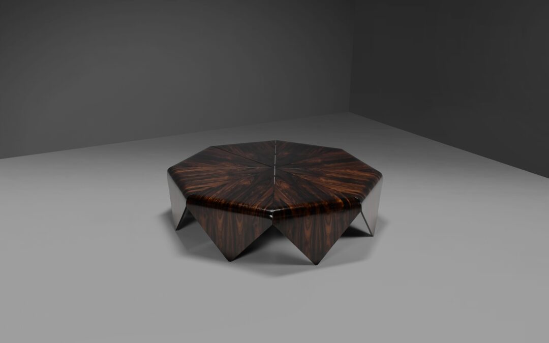 Large Jacaranda ‘Petalas’ Coffee Table by Jorge Zalszupin