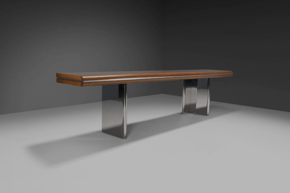 Large Console Table by Hans von Klier for Gruppo Skipper