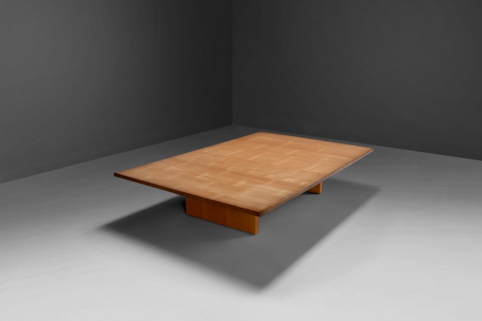 Large Bamboo Coffee Table by Axel Vervoordt